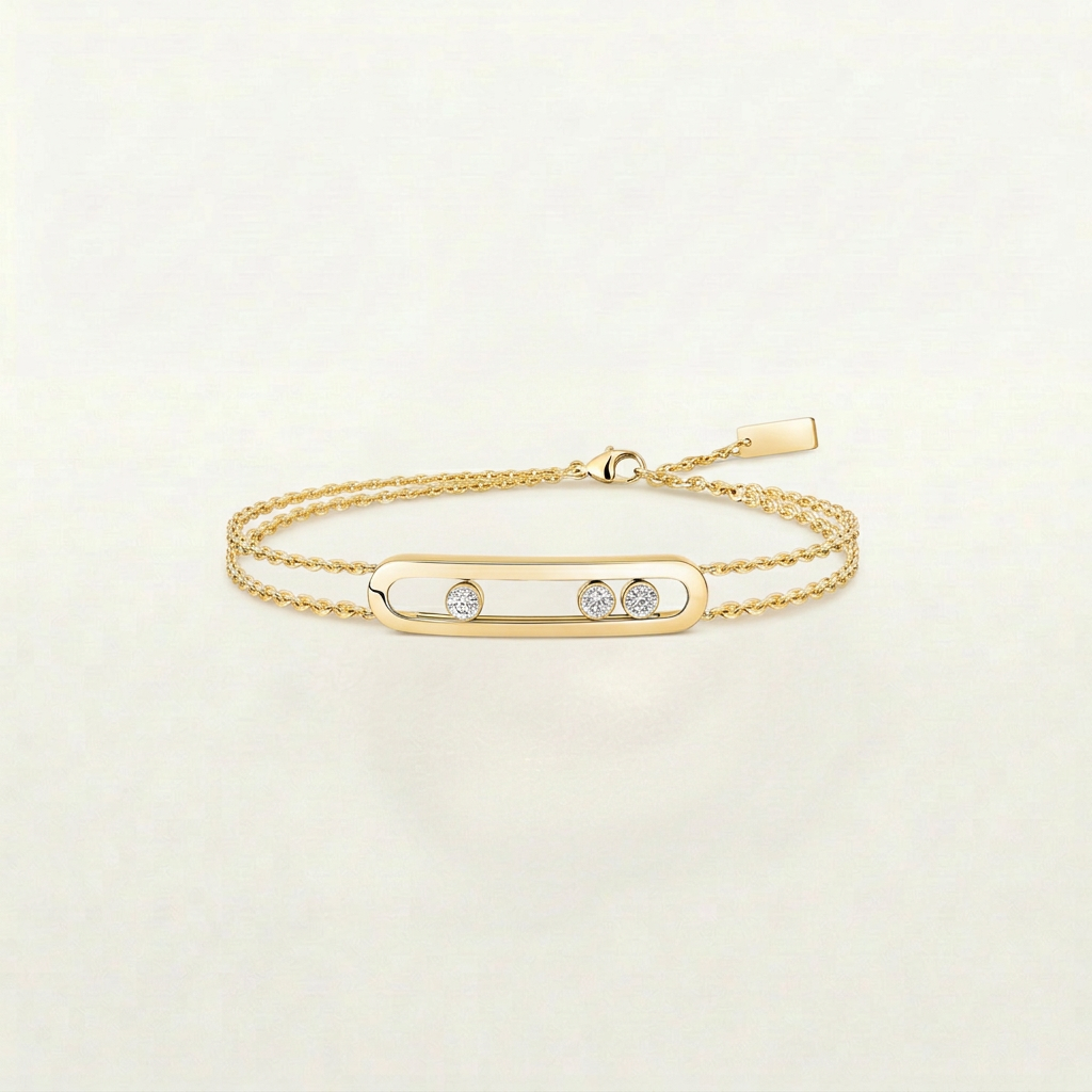 Mollyanne Moving Diamond Bracelet