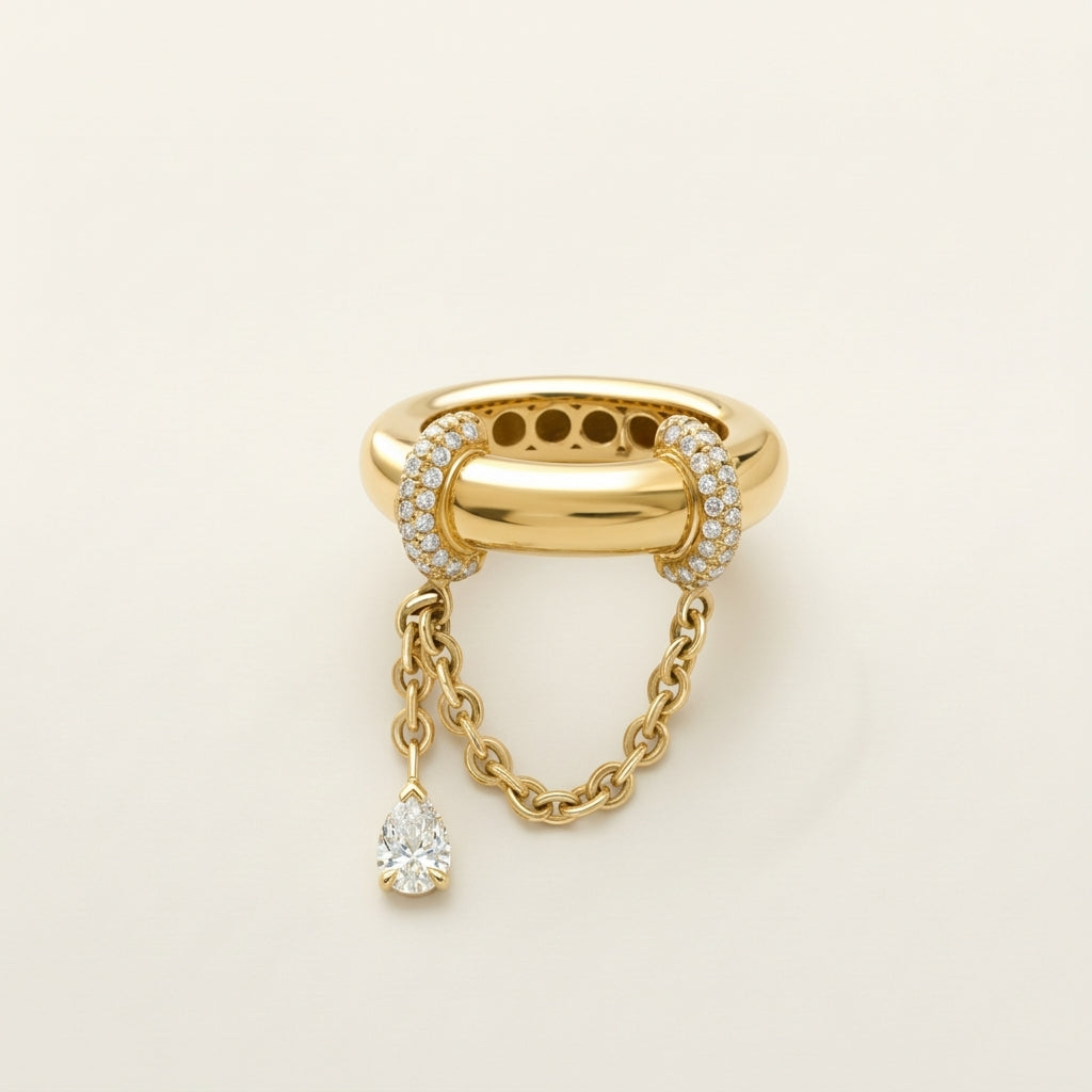 Lavelle Chain Detail Ring