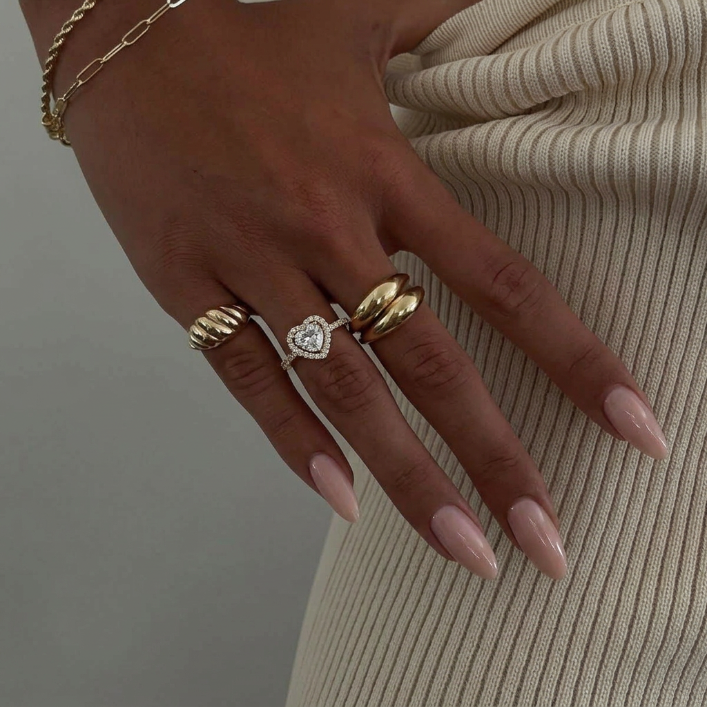 Gold Heart Ring
