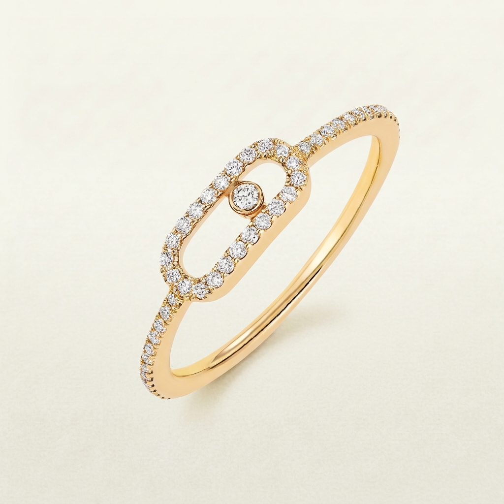 Mollyanne Diamante Ring (in gold & silver)