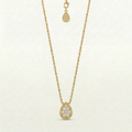 Aerial Teardrop Classy Diamanté Necklace