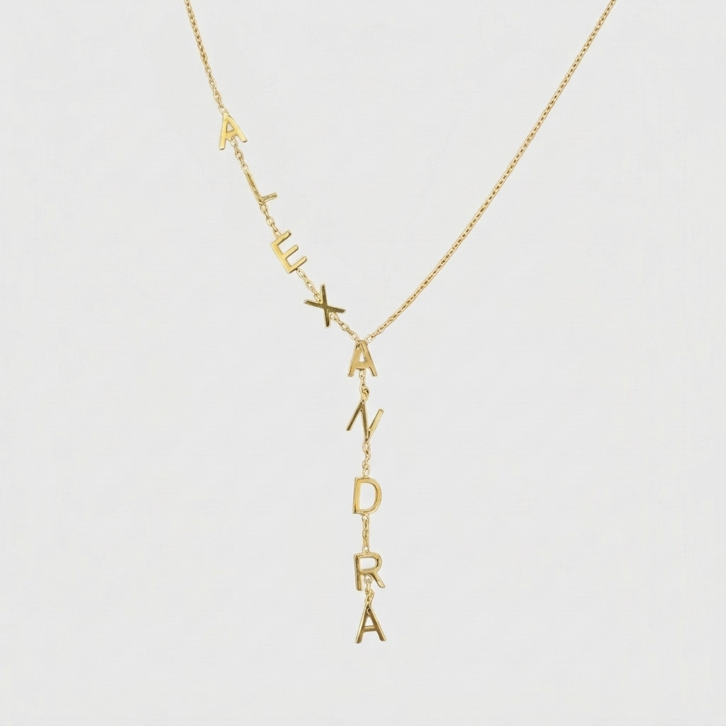 Layering Personalised Name Necklace