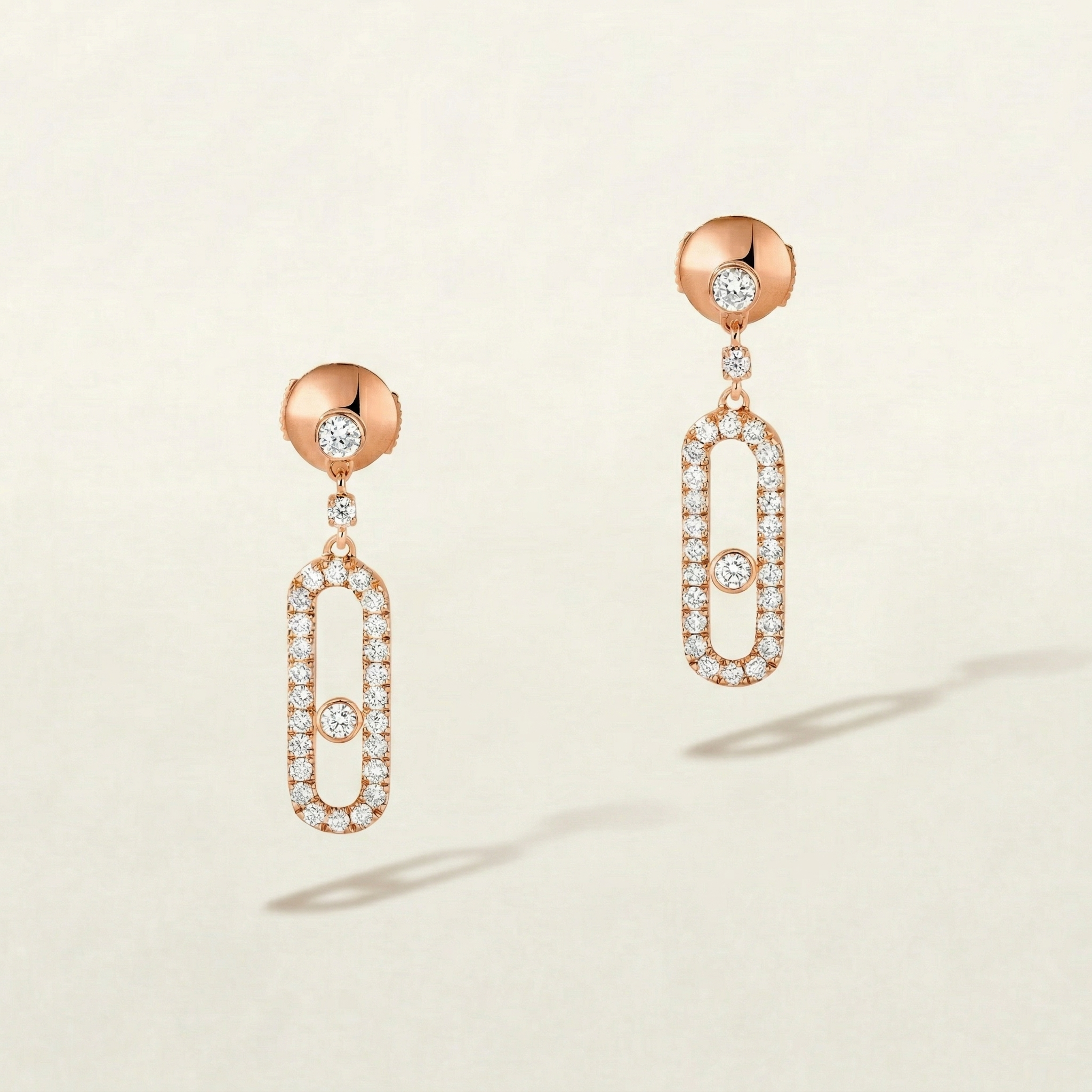 Molly Diamanté Hoop Earrings