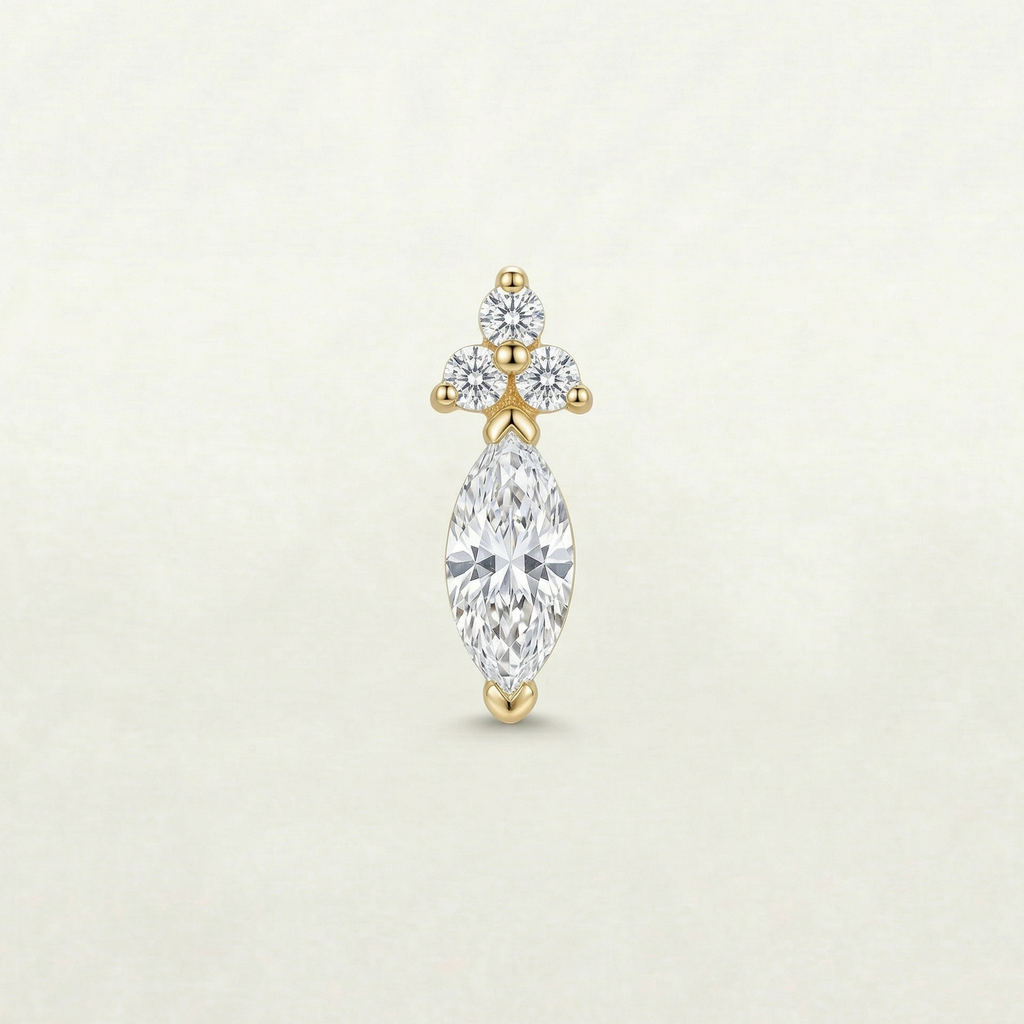 Clio Marquise Earring