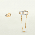 Molly Diamanté Chain Layering Earring