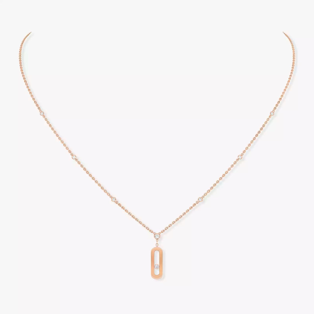 Mollyanne Rose Gold Uno Long Necklace