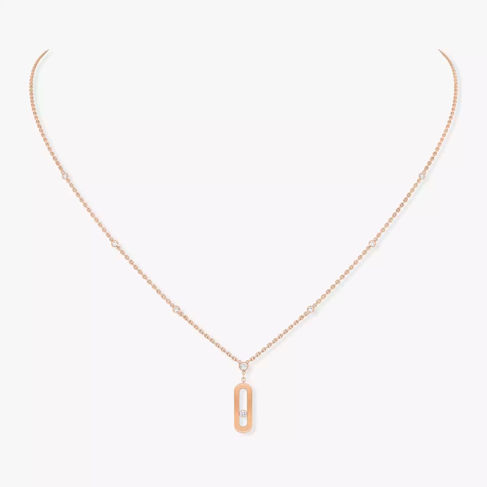 Mollyanne Rose Gold Uno Long Necklace