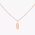 Mollyanne Rose Gold Uno Long Necklace