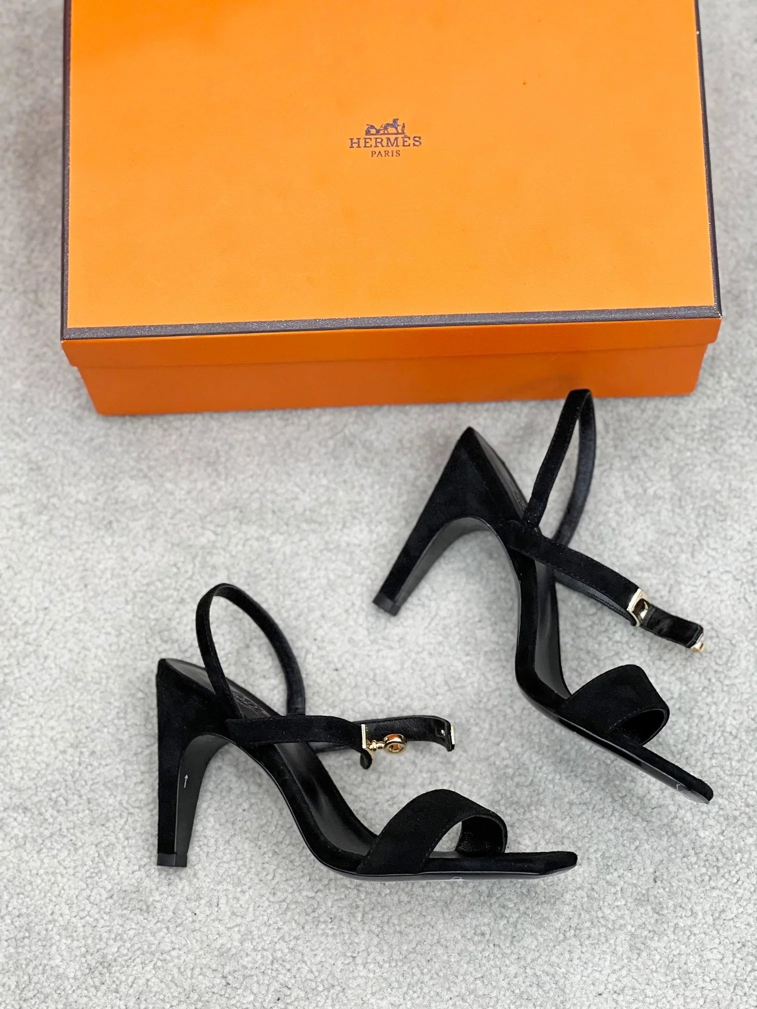 Kelly Suede Buckle Sandals