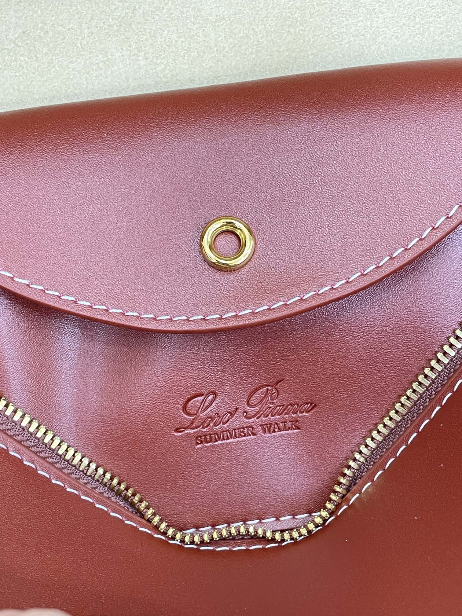 Saddle Loro Leather Bag