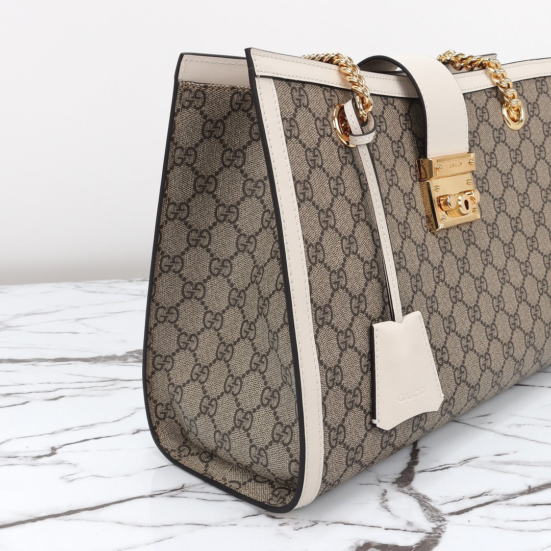 Apricot White Bag