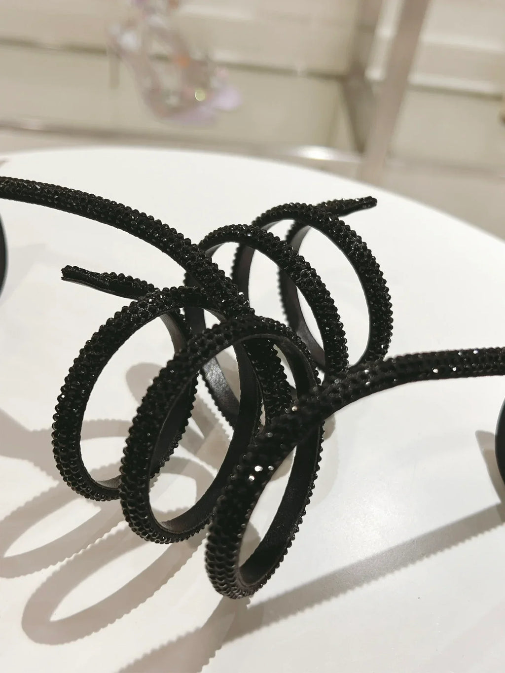 Cleo Snake-Design Heels