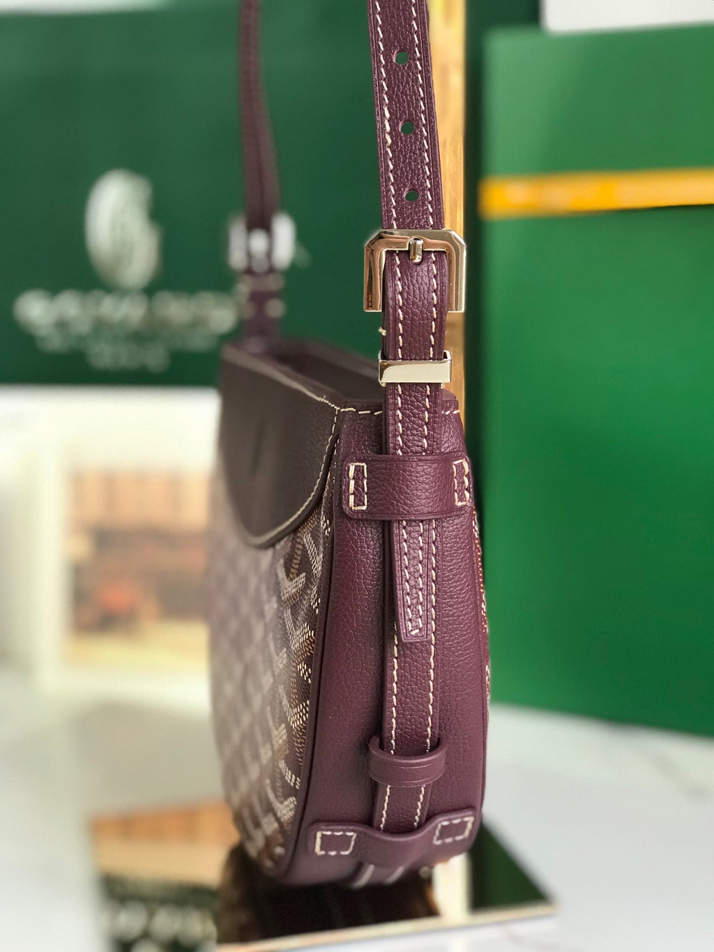 Hirondelle Shoulder Bag – Brown