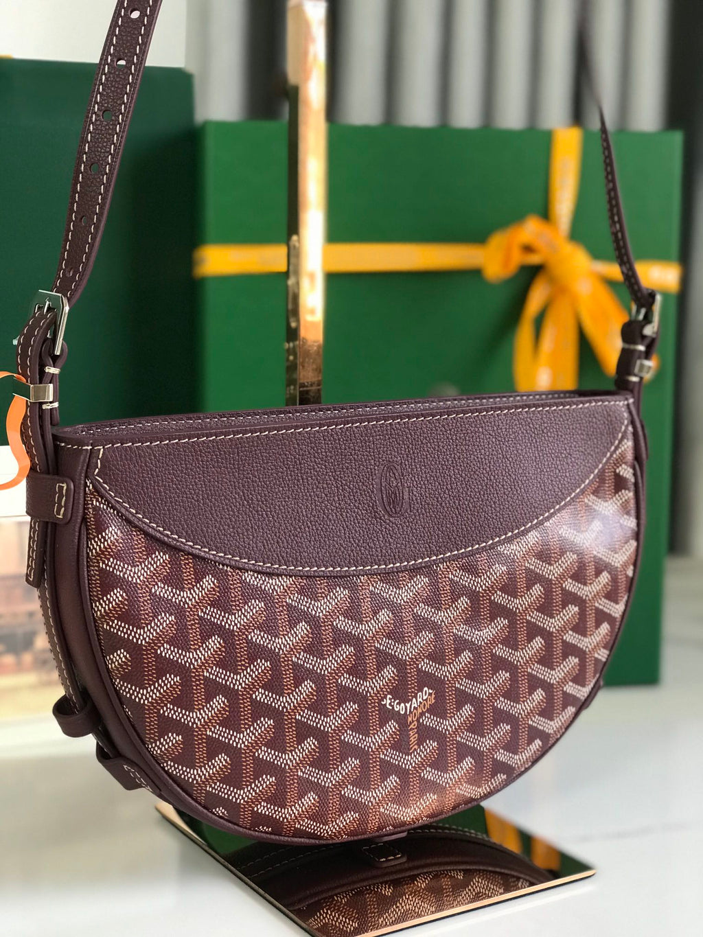 Hirondelle Shoulder Bag – Brown