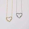 Heart Double Name Necklace