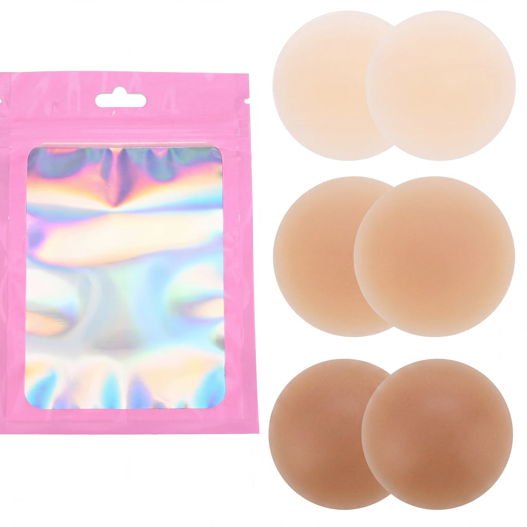 Pack Cubrepezones "Seamless Silk" – Invisibilidad Total y Libertad
