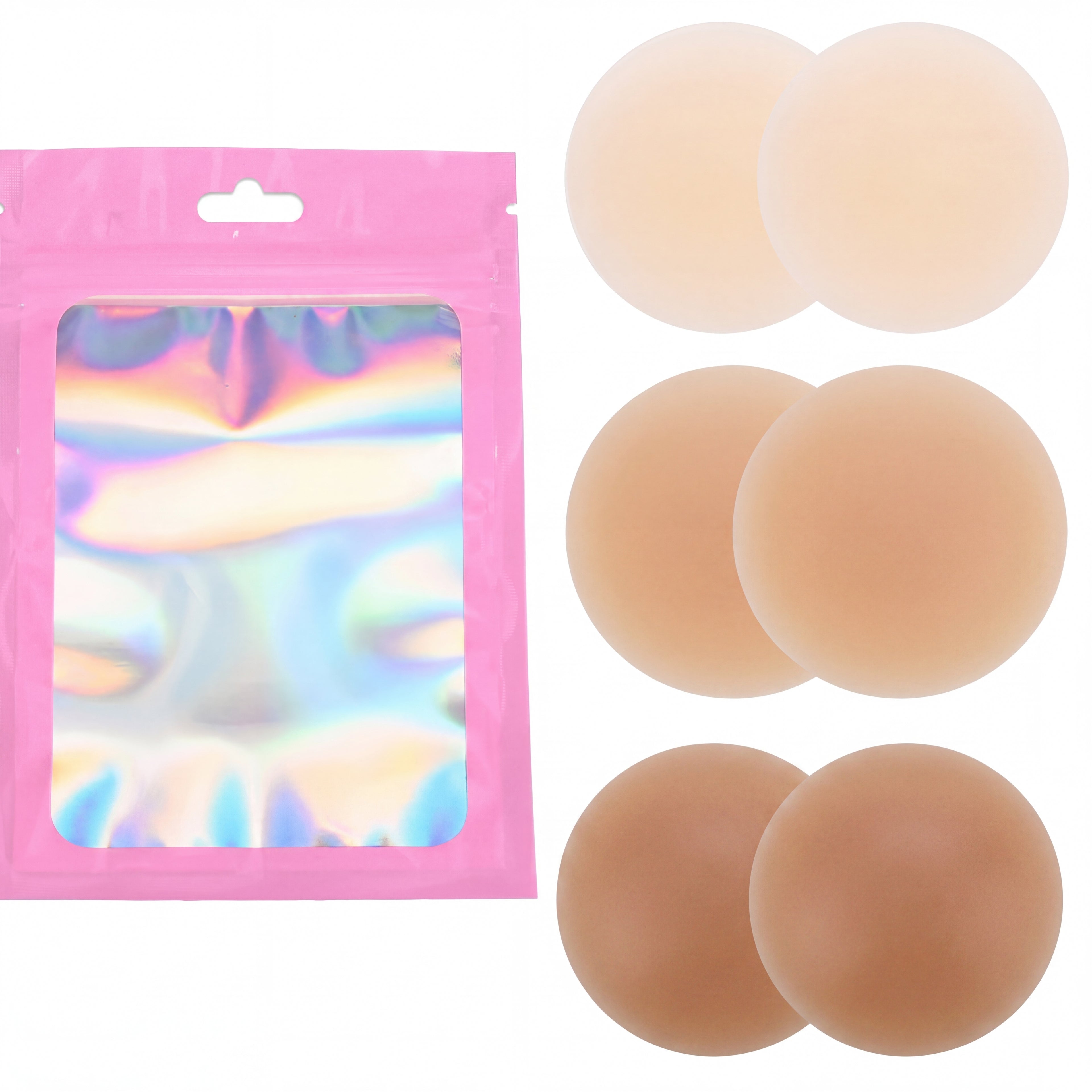 Pack Cubrepezones "Seamless Silk" – Invisibilidad Total y Libertad
