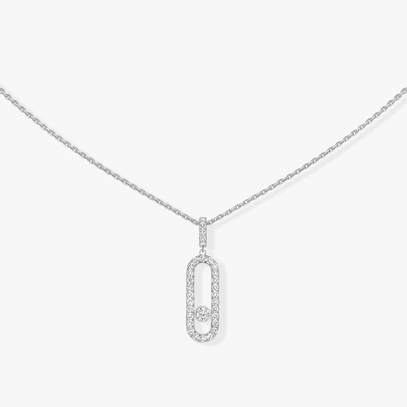 Mollyanne Uno Long Necklace (in gold & silver)