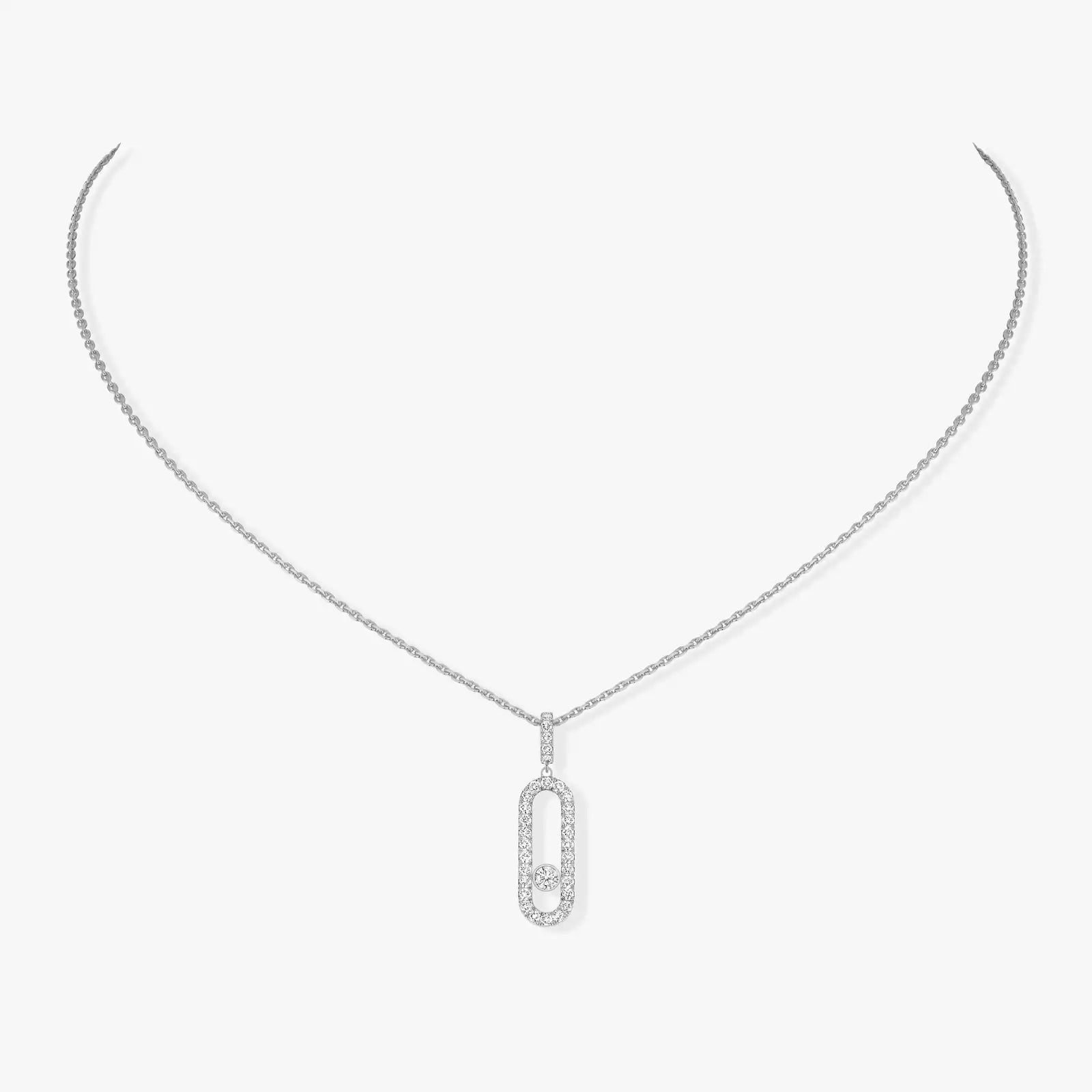 Mollyanne Uno Long Necklace (in gold & silver)