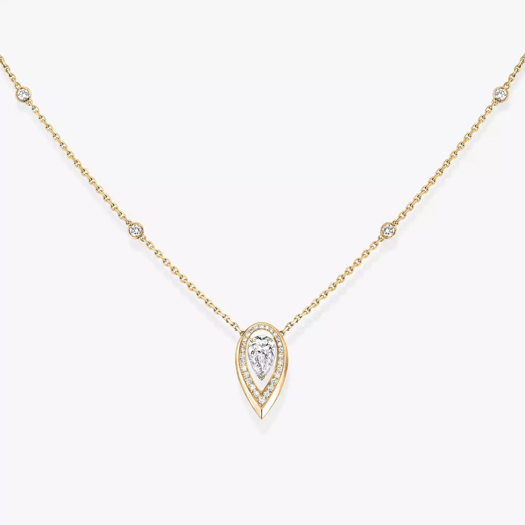 Mollyanne Ice Gold Necklace