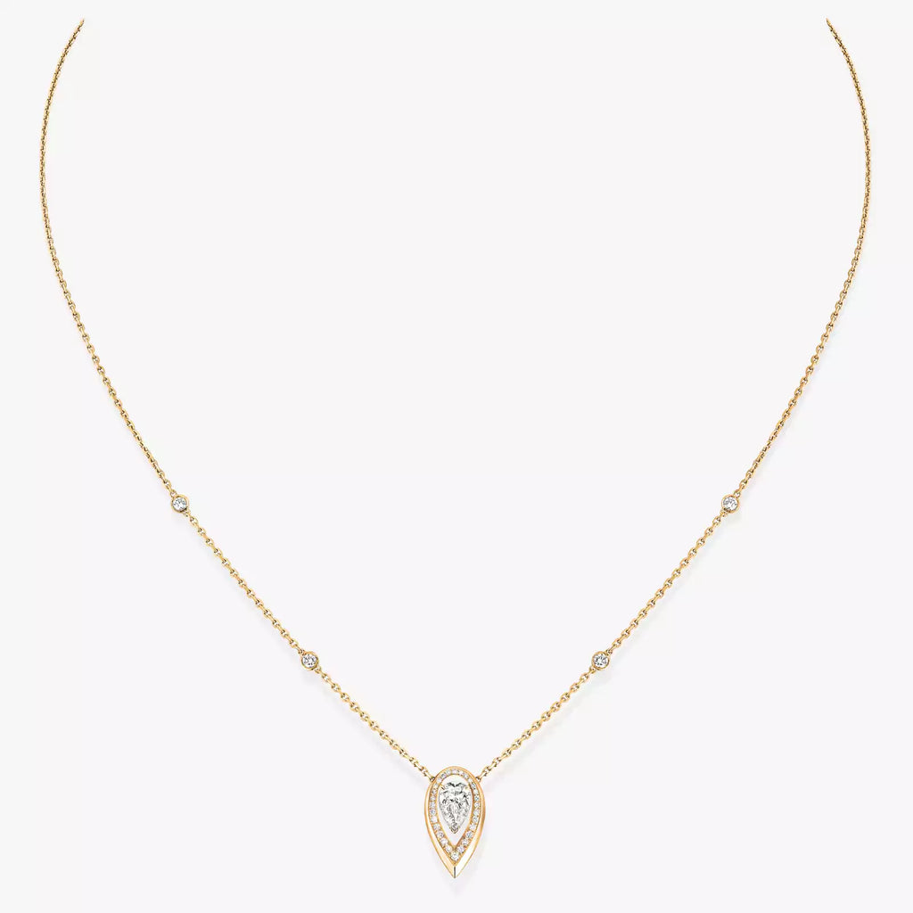 Mollyanne Ice Gold Necklace
