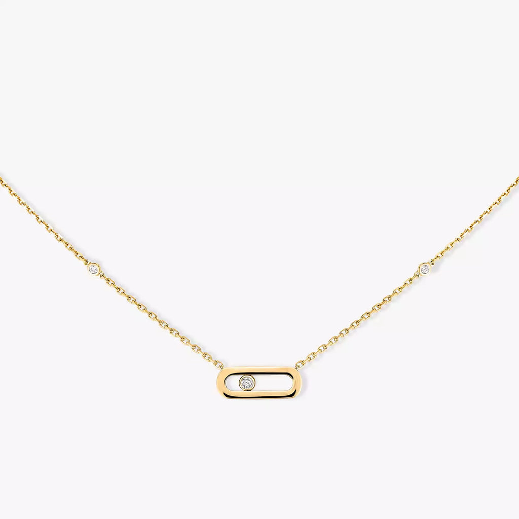 Mollyanne Gold Uno Necklace