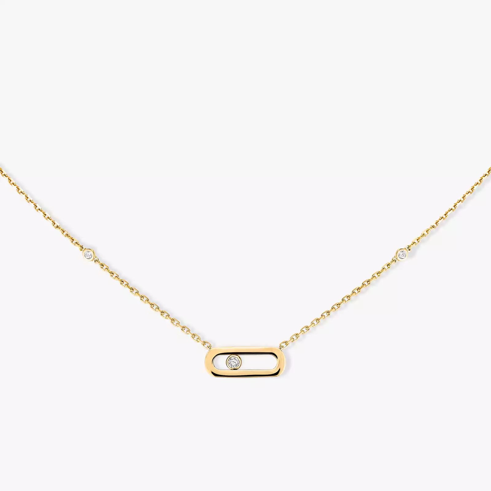 Mollyanne Gold Uno Necklace