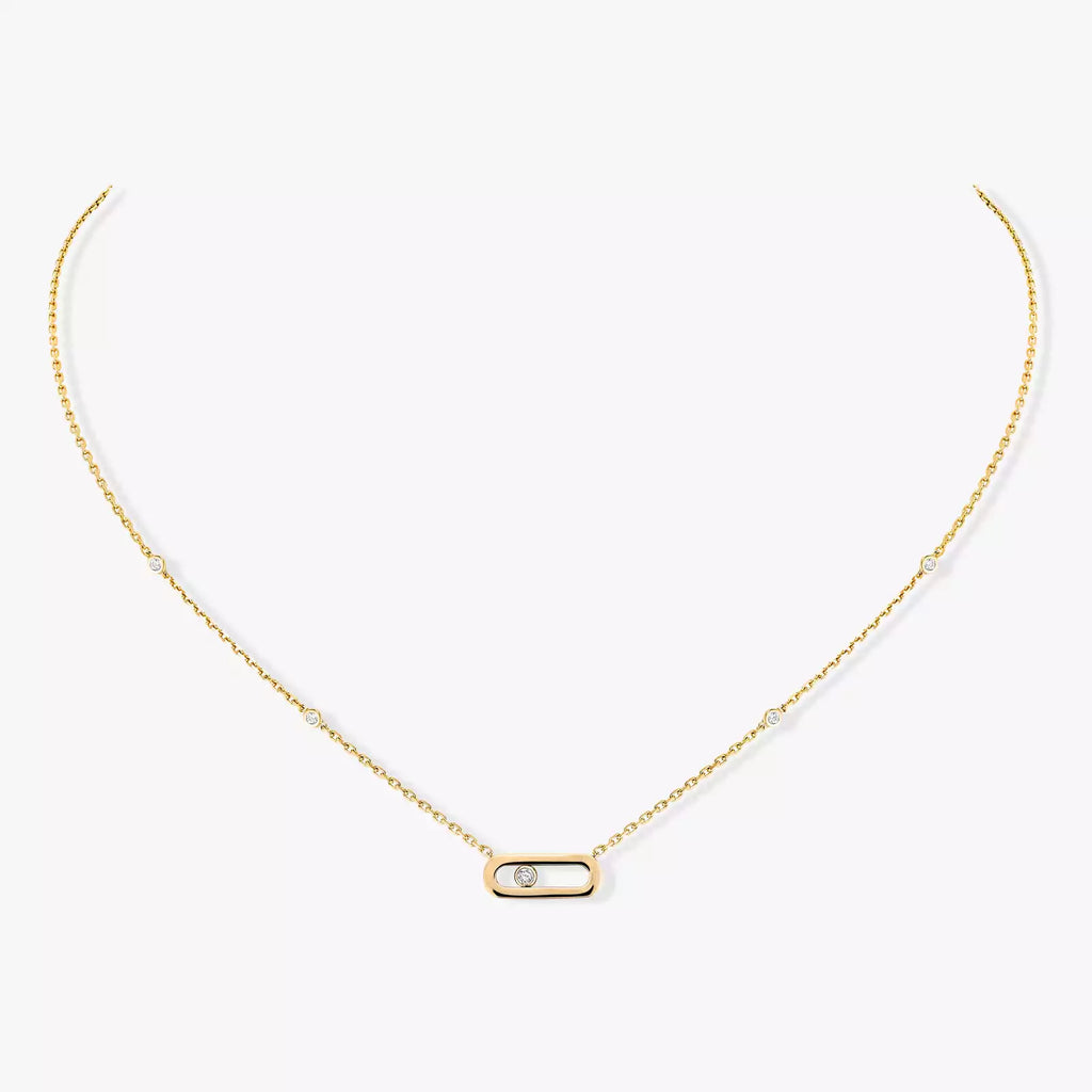 Mollyanne Gold Uno Necklace