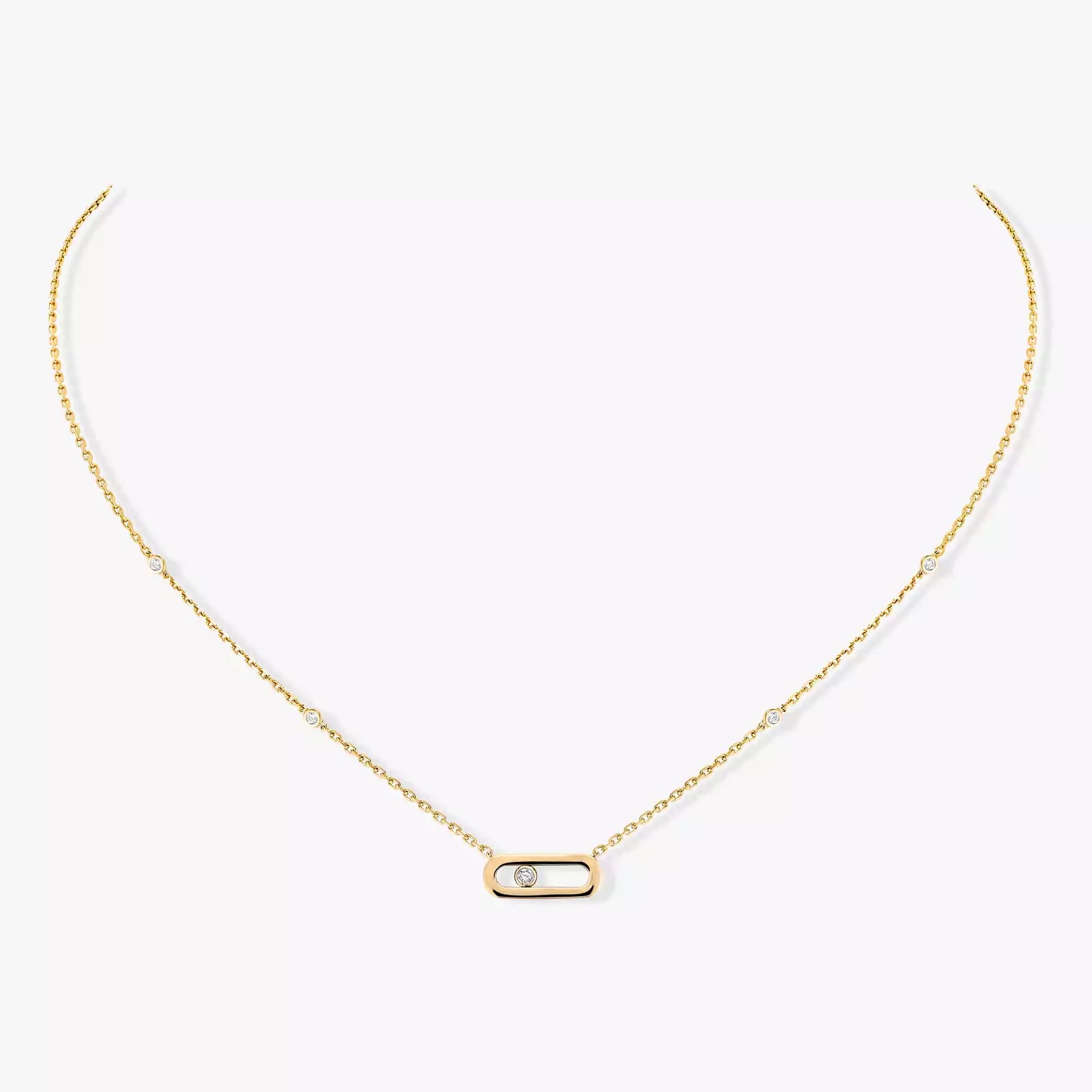 Mollyanne Gold Uno Necklace