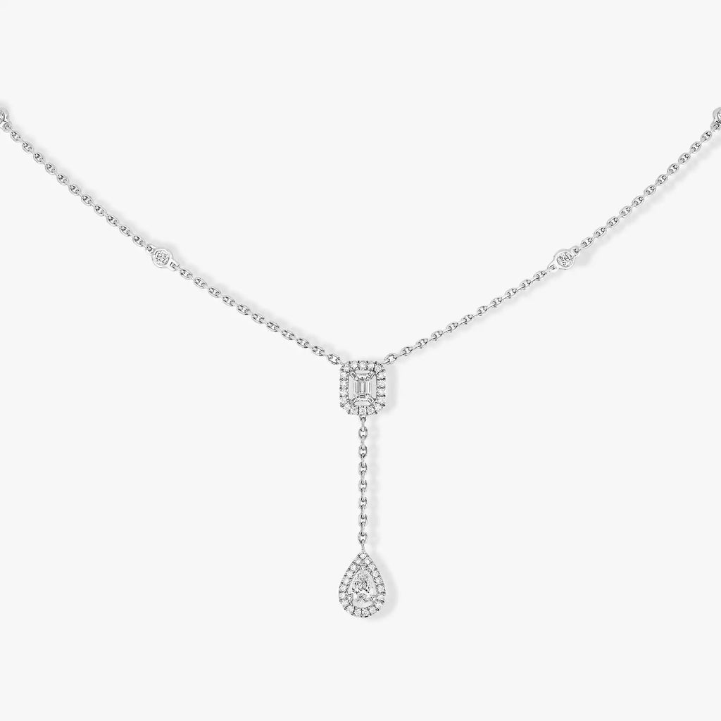 Mollyanne Twin Silver Necklace