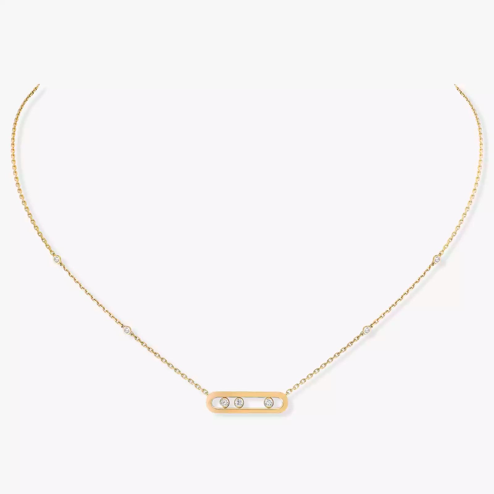 Mollyanne Baby Gold Movement Necklace