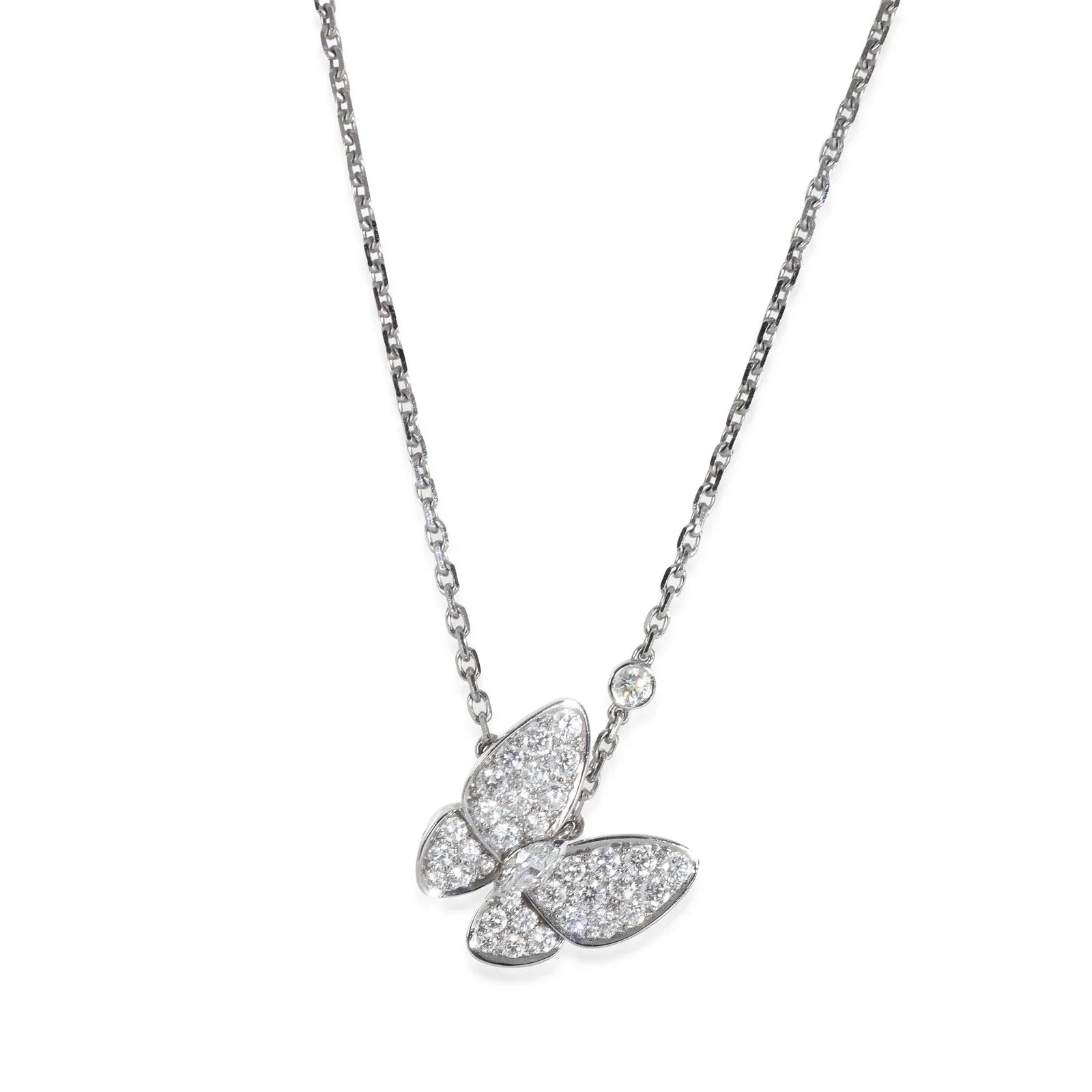 Butterfly VC Necklace (in gold & silver)