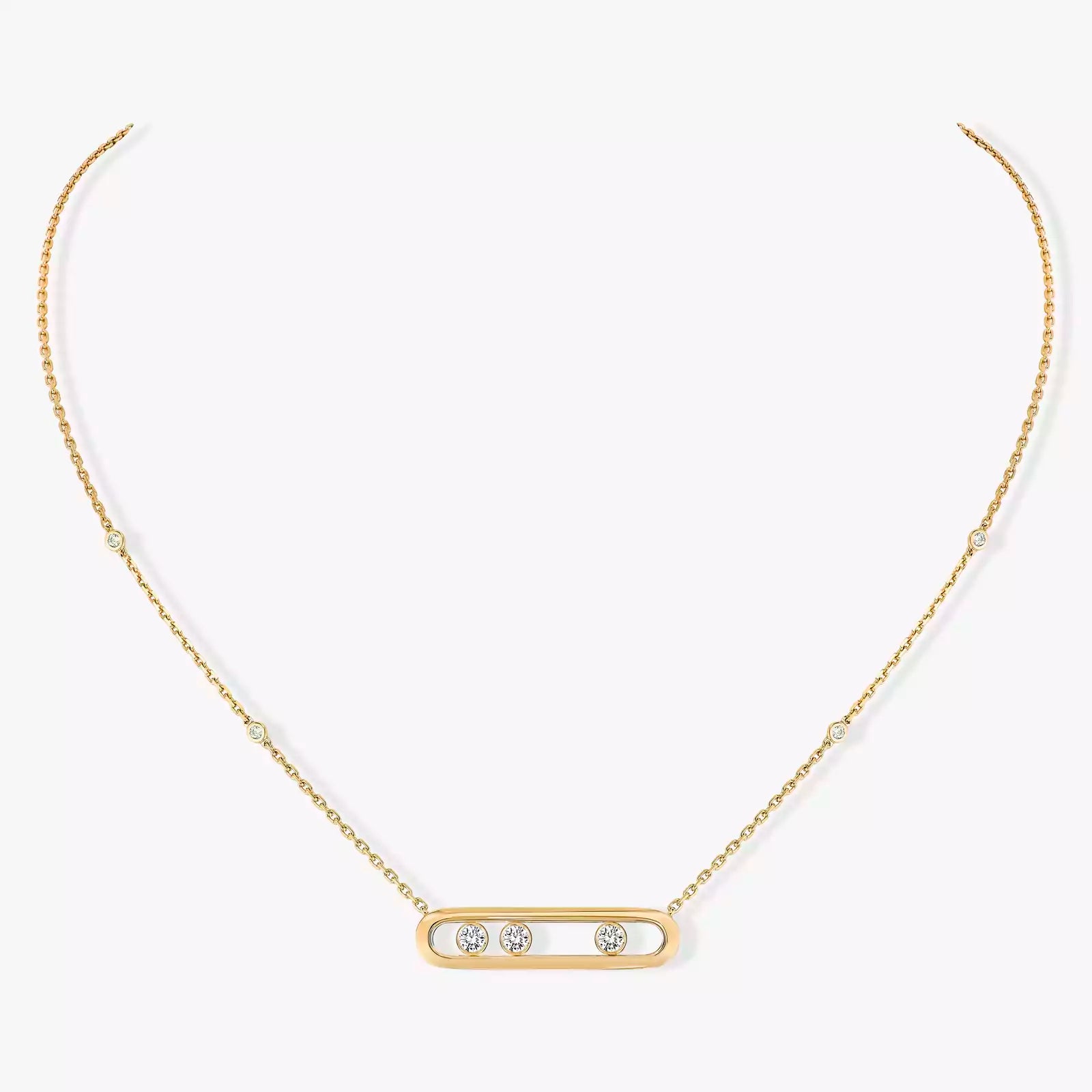 Mollyanne Gold Movement Necklace